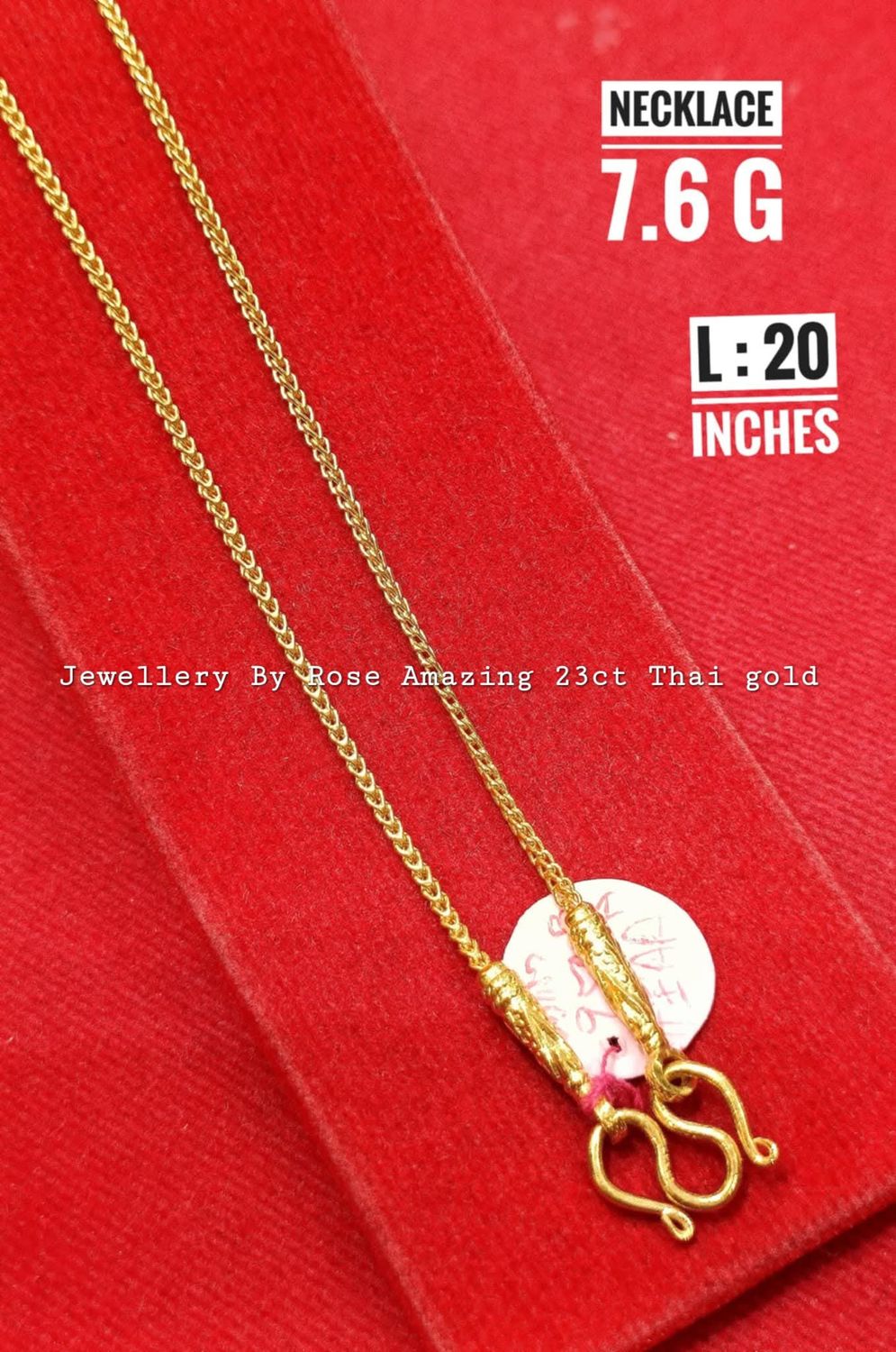 Fashionable Solid Gold Necklace