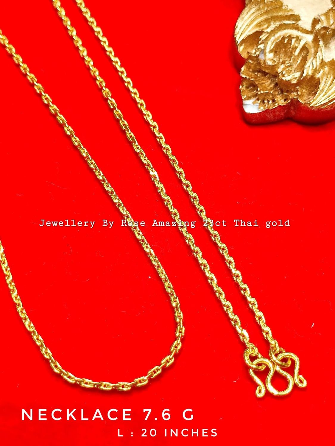 Unisex Gold  Necklace