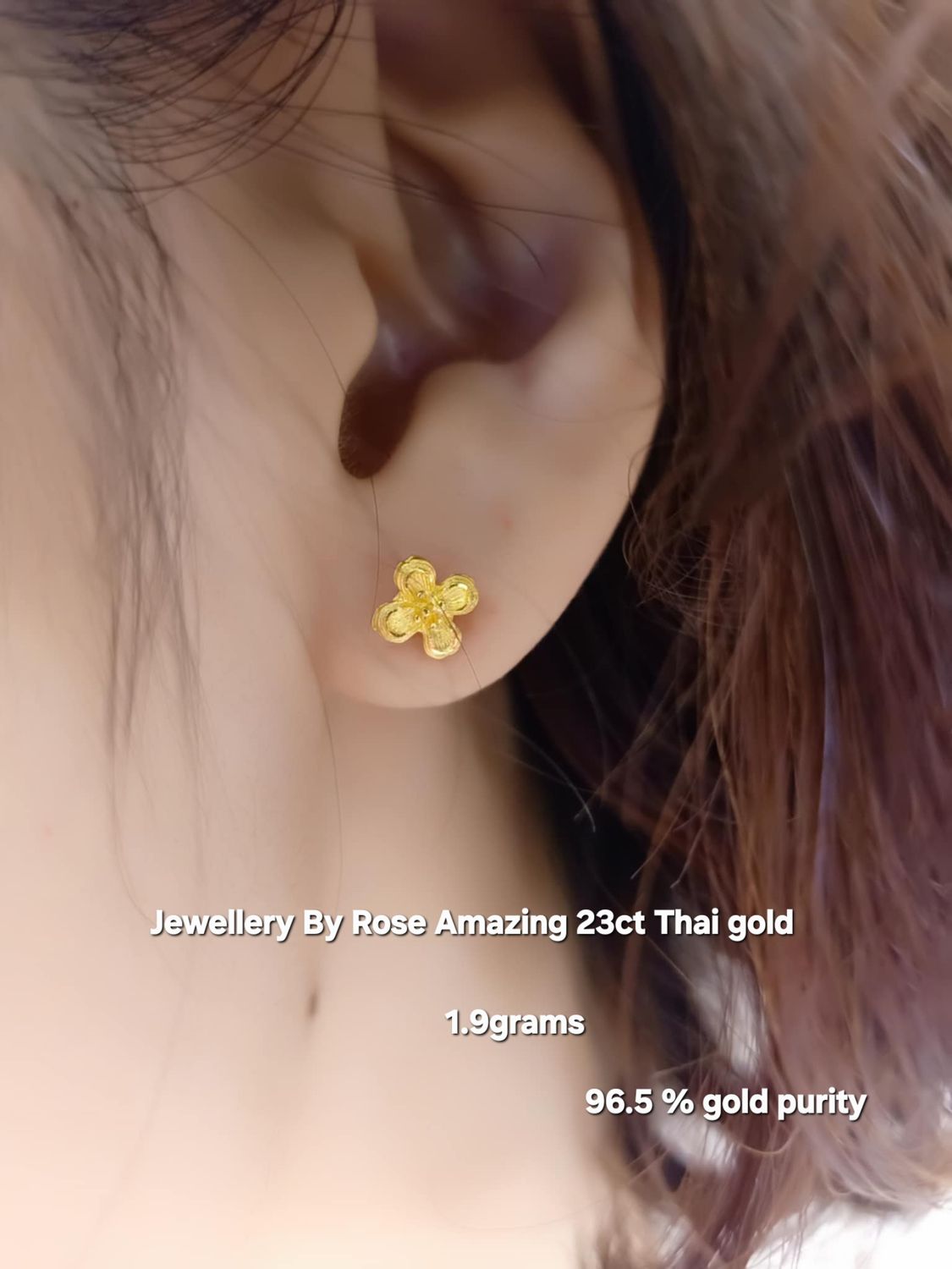 Limited Edition Gold  Flowers Earrings 💐 #3