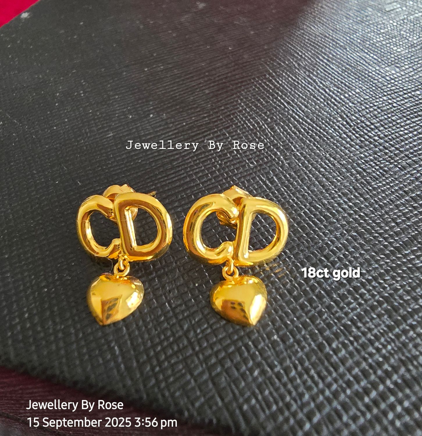 Fashionable CD 18ct  Earrings