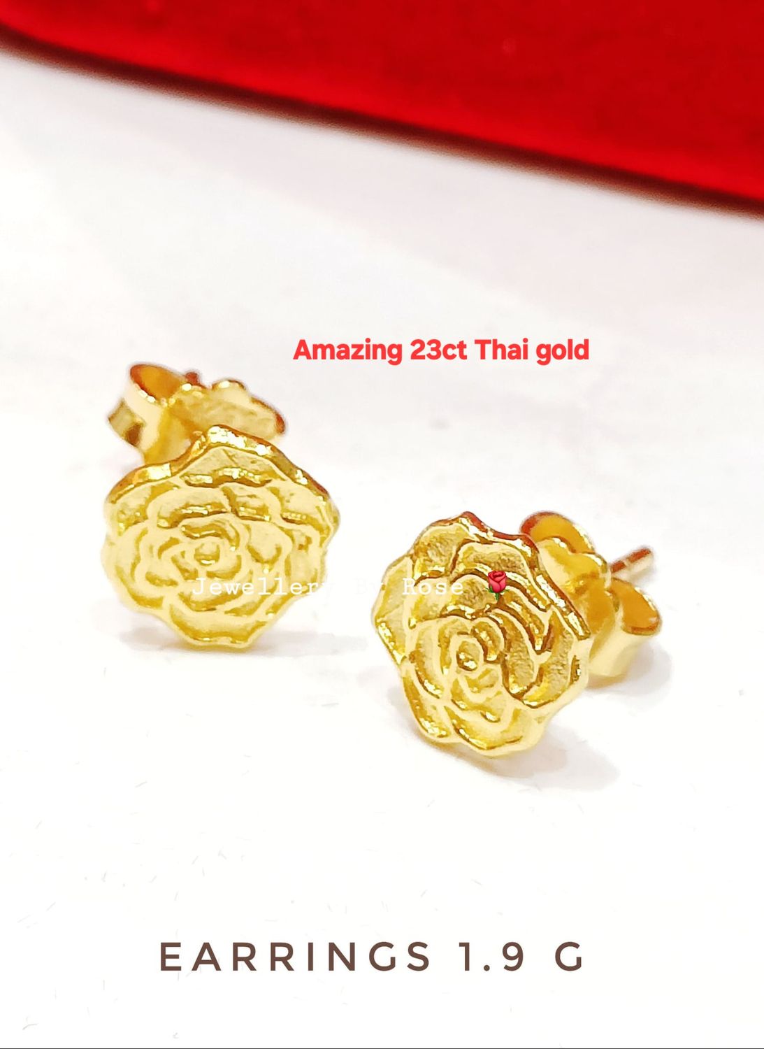 Stunning Rose Gold Earrings 🌹🌹🌹