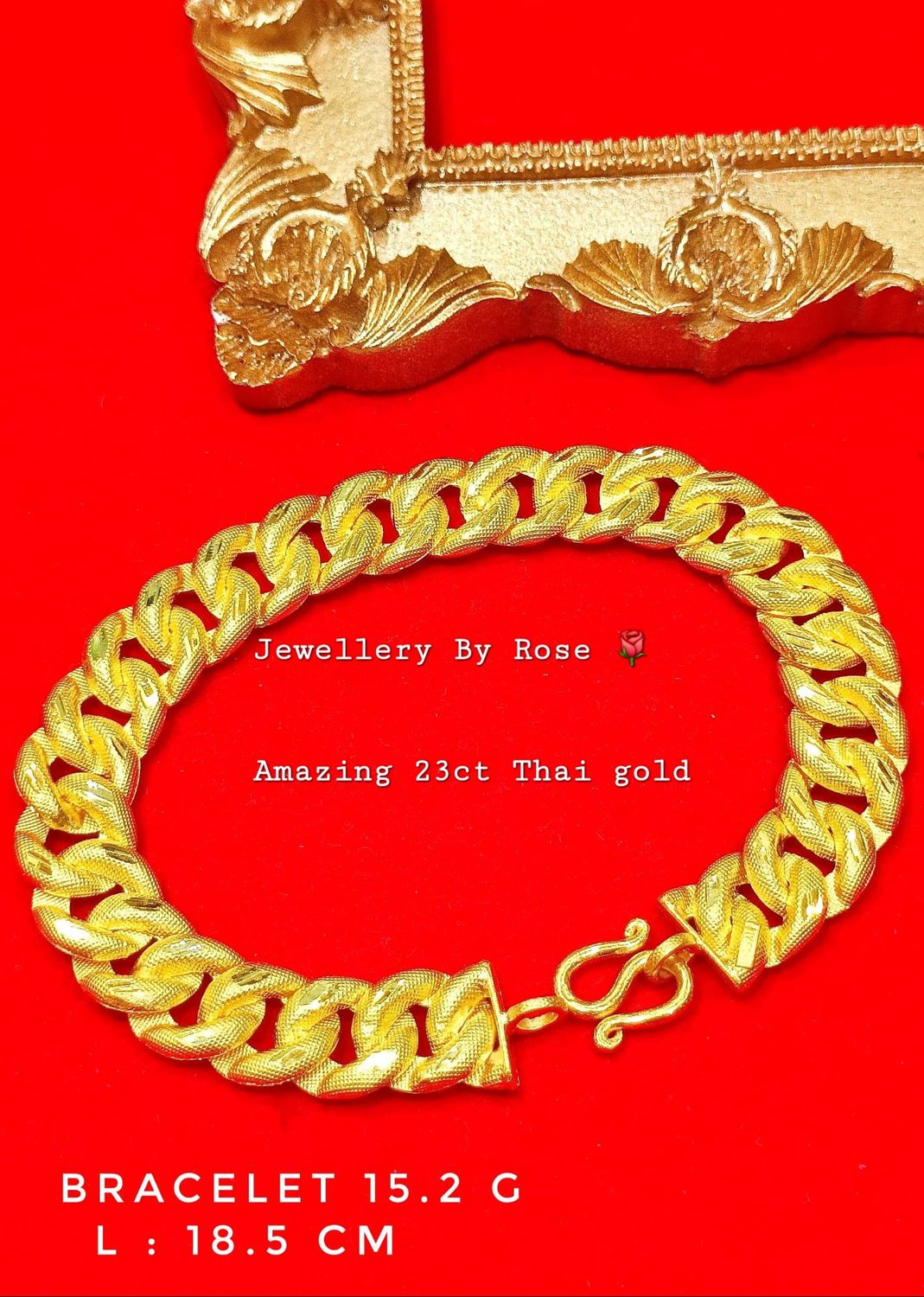 Classic Unisex Gold Bracelet ✨️