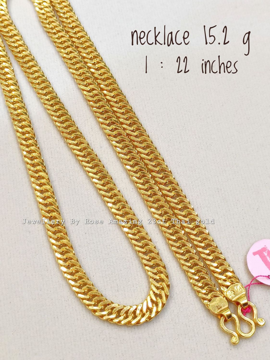 Popular Unisex Thai Gold Necklace