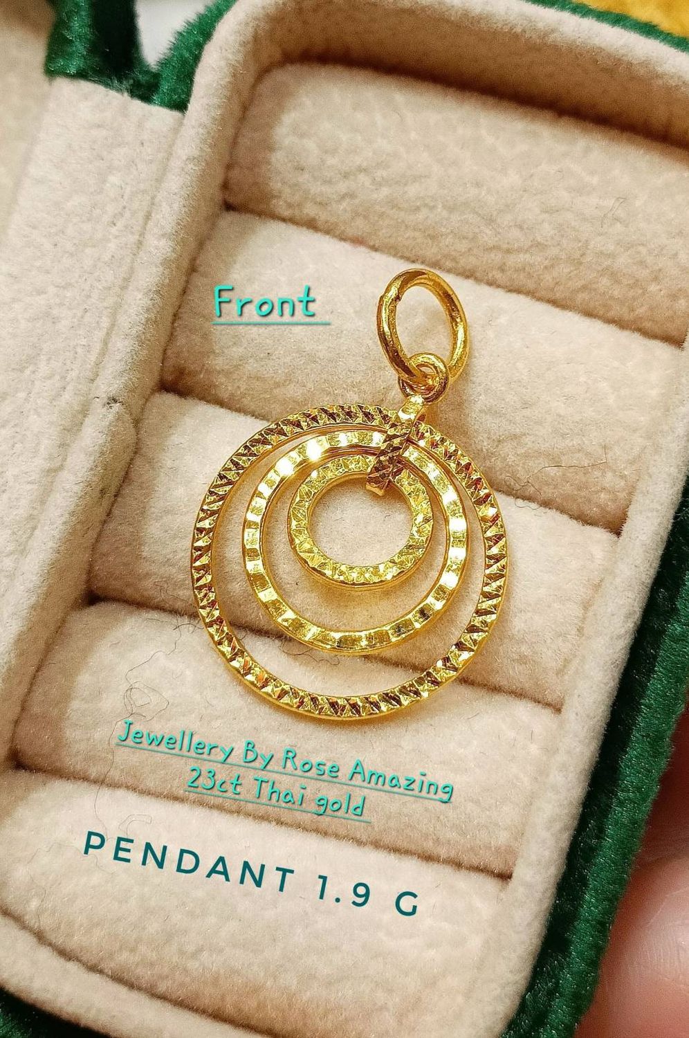 Elegant Gold  pendant