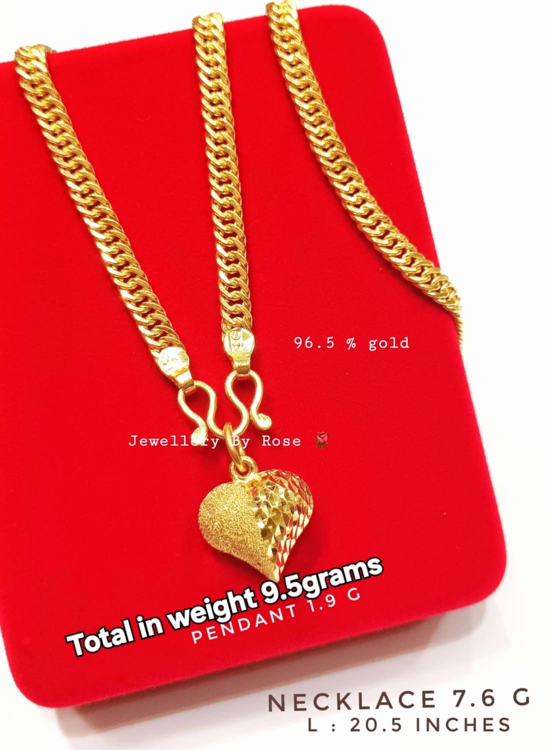 Stunning Gold Heart Necklace Set  💛 ♥️ 💖
