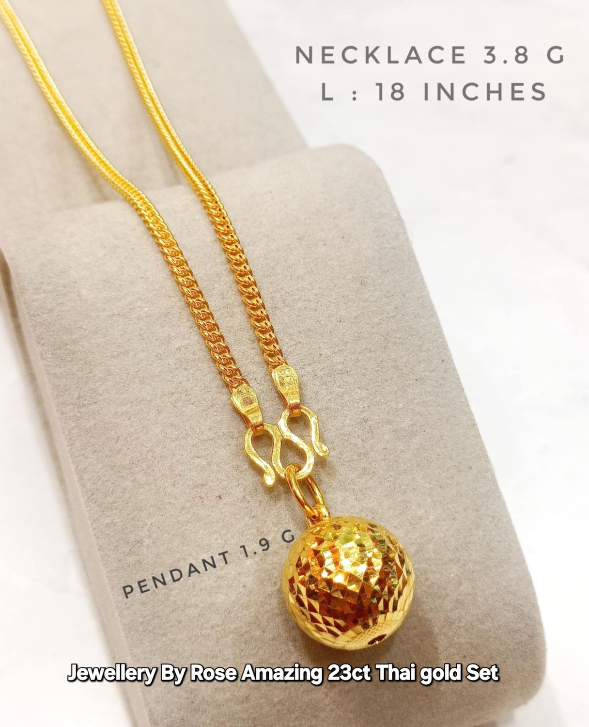Stunning Gold Ball Necklace Set  ⚾️🥎🏀🏐