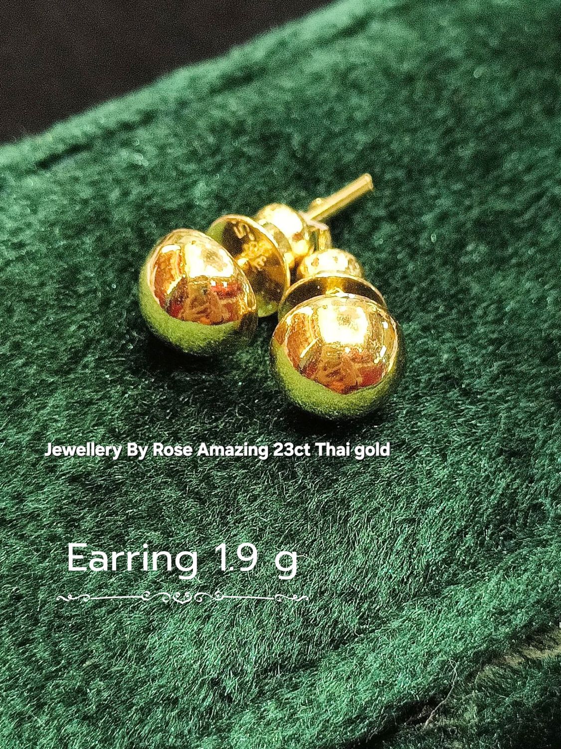 Stud earrings