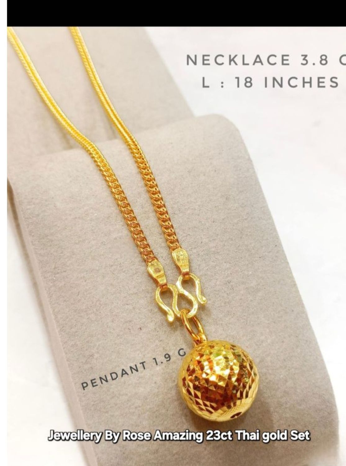 Unique Gold  Ball Necklace Set⚾️🥎🏀