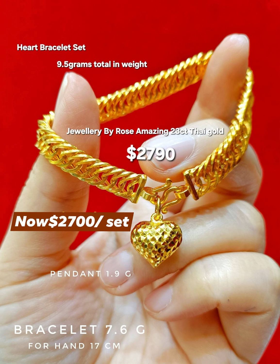 Classic gold twist bracelet Set  💛
