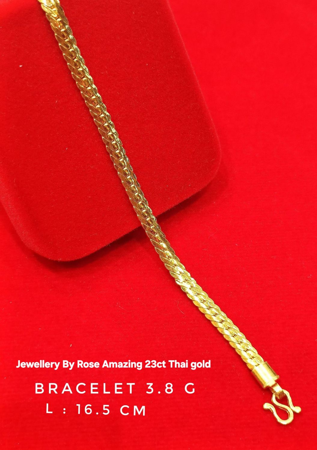 Solid Classic Gold Bracelet