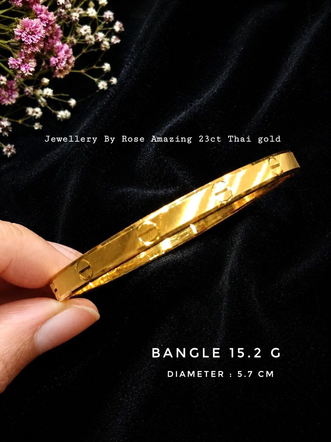Famous Gold Bangle