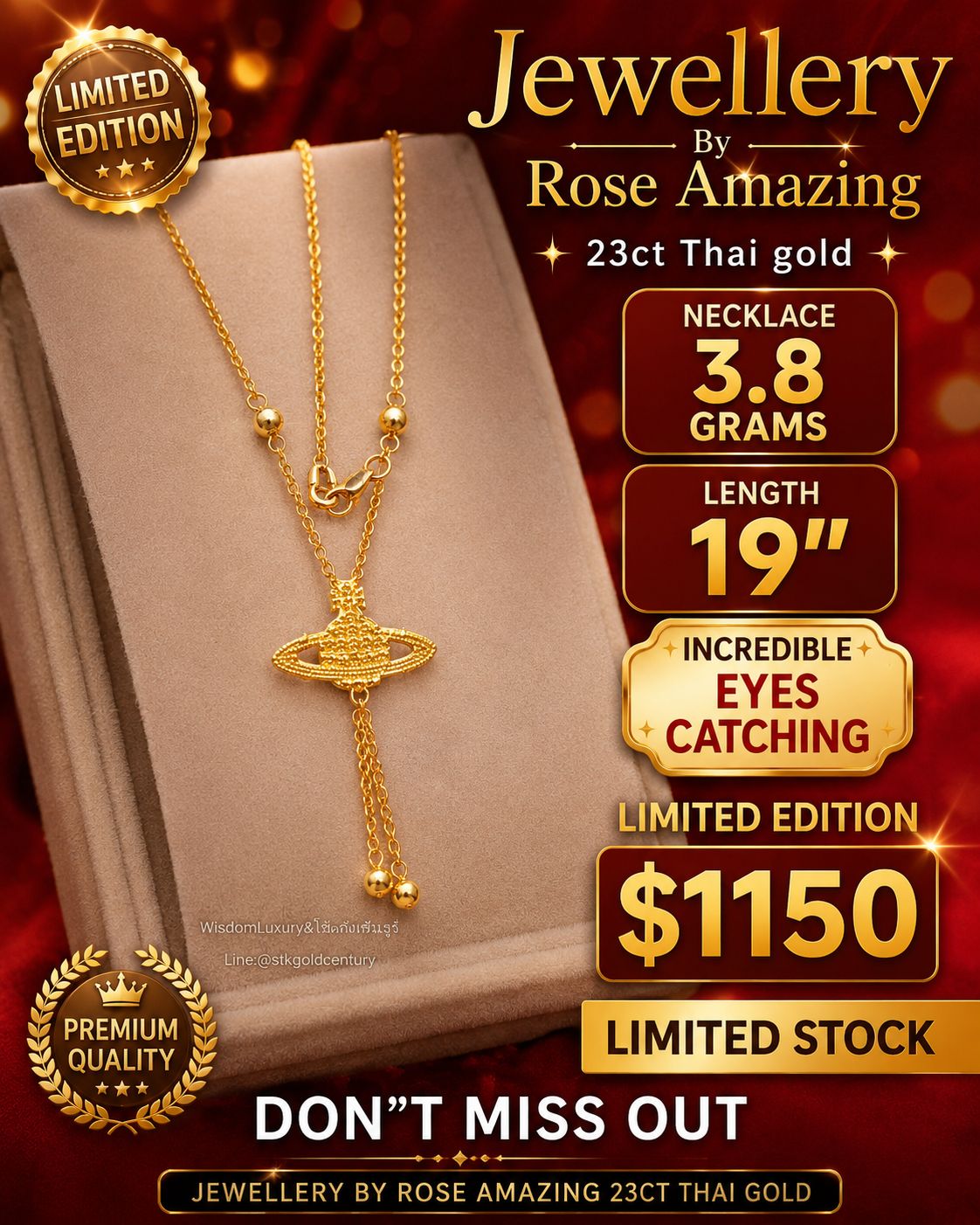 Iconic limited edition Necklaces
