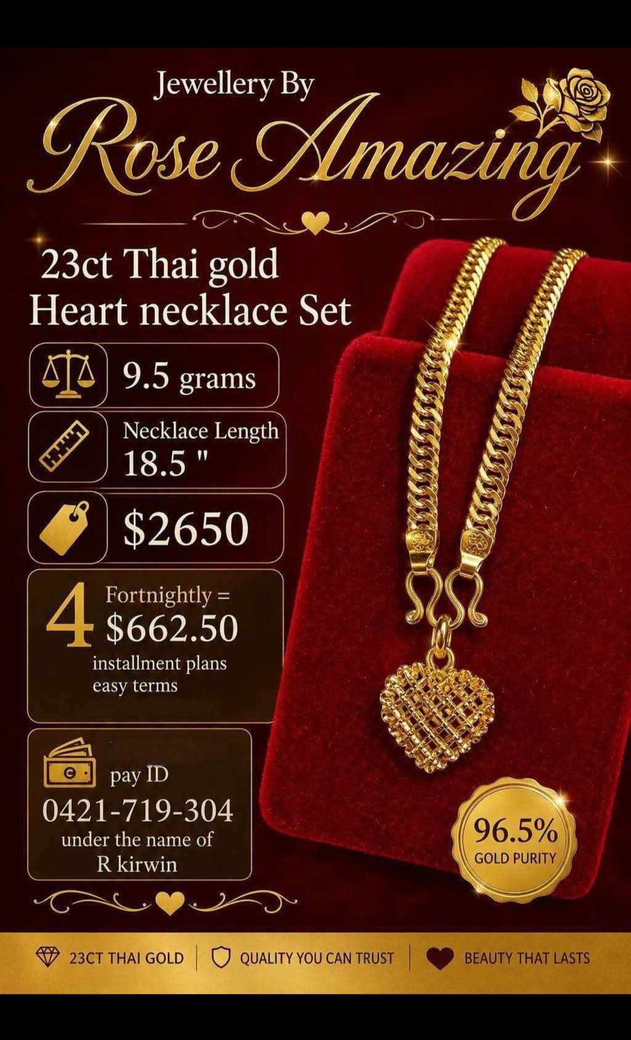 Gold Twist Heart Necklace Set❤️❤️ Gold Twist Heart Necklace Set❤️❤️
