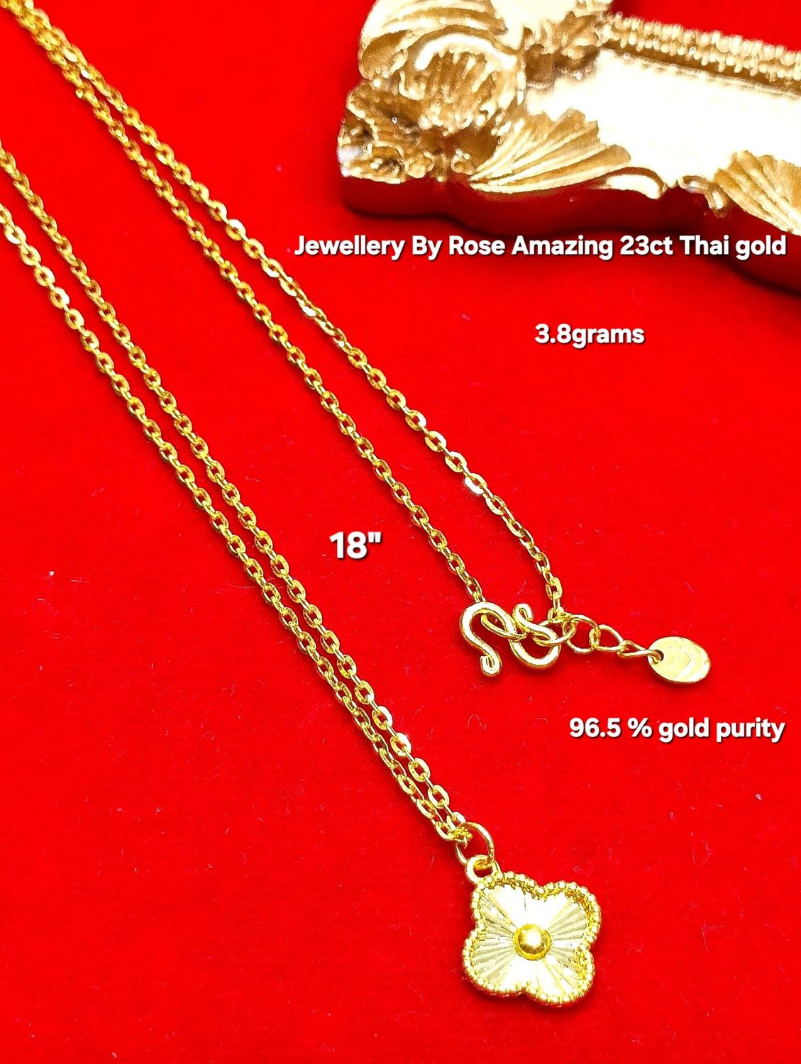 Clover 🍀 🍀 Gold Necklace