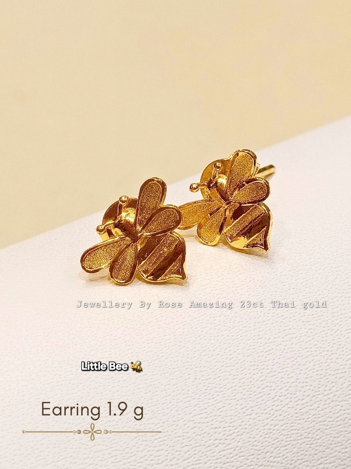 Little Bee Earrings🐝🐝🐝