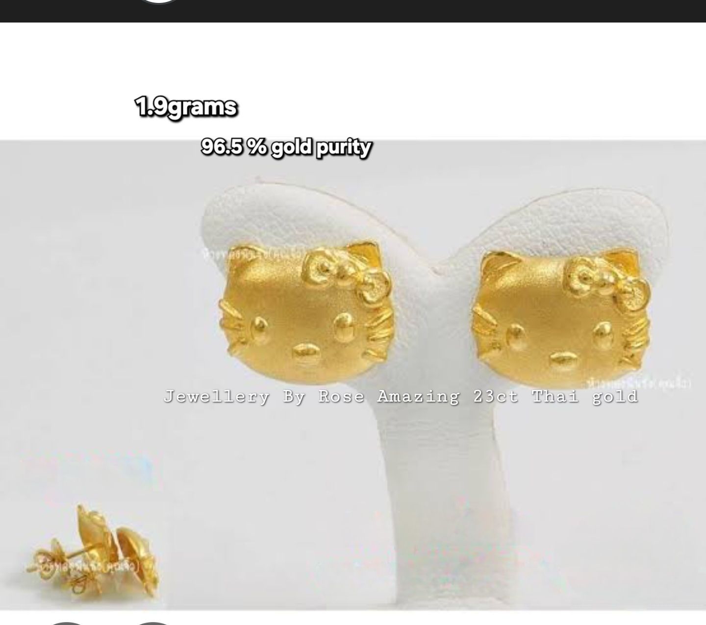 Limited Edition kitty earrings 😺