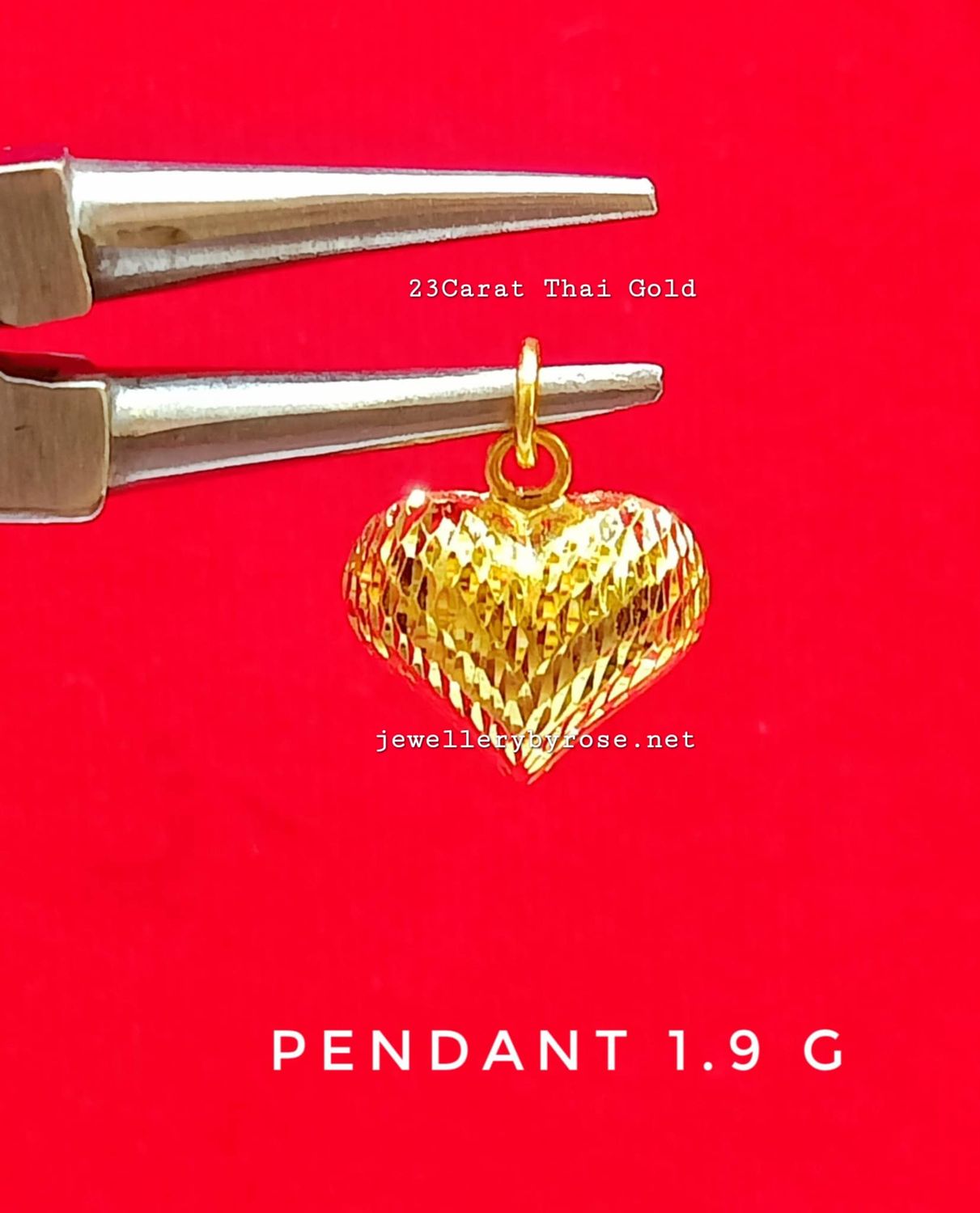 Solid Gold heart 💛 Pendant