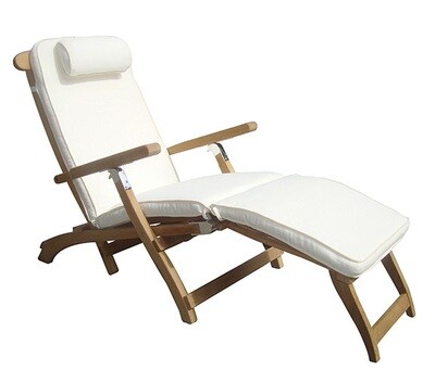 Premium Teak Deck Chaise Lounge