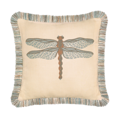 Elaine Smith Dragonfly 20 x 20  Indoor/Outdoor Pillow | 5 Colors