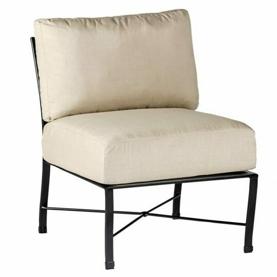 French Quarter Collection Sectional Sofa Armless Chair