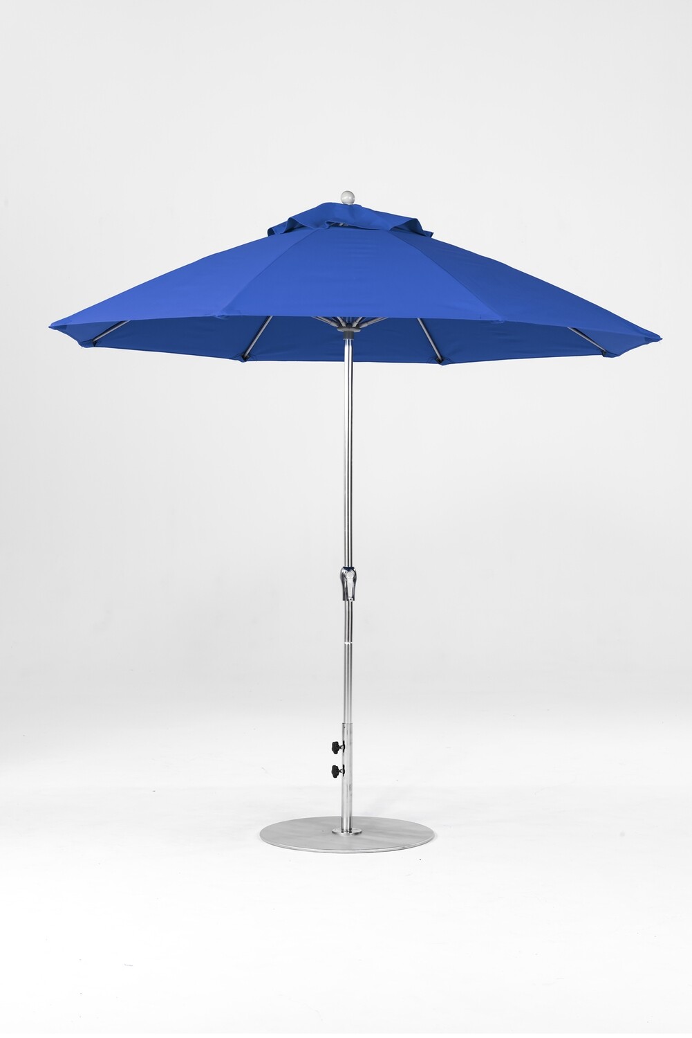 Monterey Round  Fiberglass Market Umbrella with Crank Lift