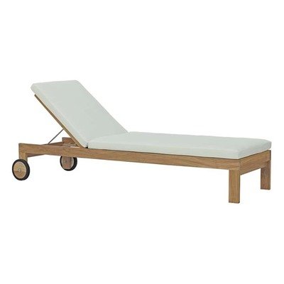 Uptown Teak Collection Chaise
