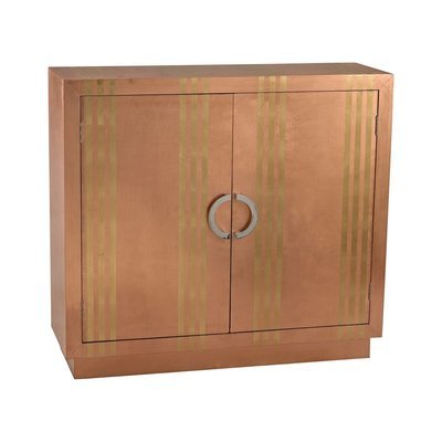 Gold Stripe Copper Cabinet