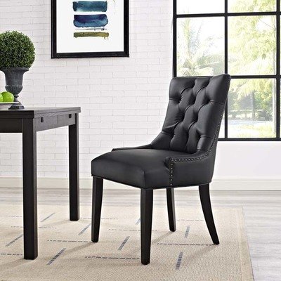 Regal Dining Side Chair | Black