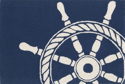 Ship Wheel Navy
