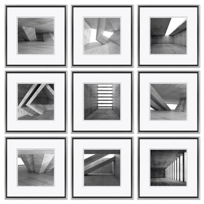 Black & White Architectural's - Shapes