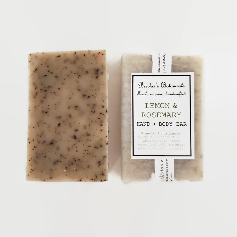 LEMON ROSEMARY SOAP BAR