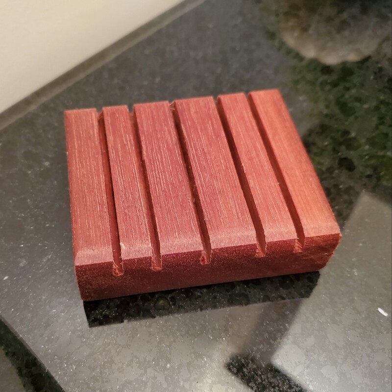 MAHOGANY SOAP DECK