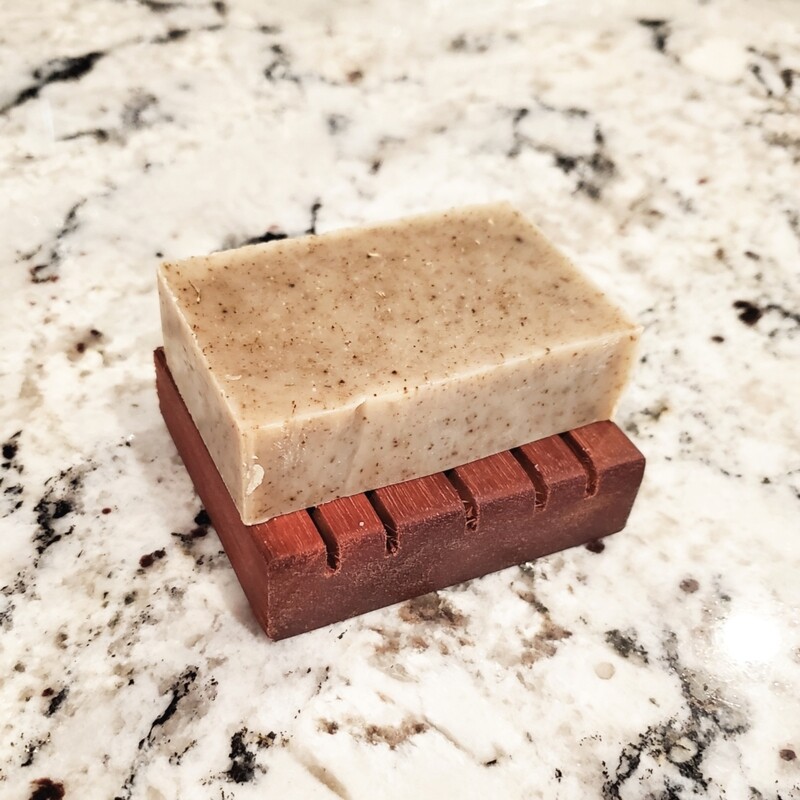 MAHOGANY SOAP DECK