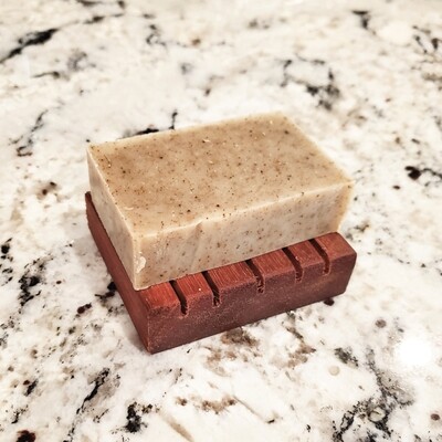 MAHOGANY SOAP DECK