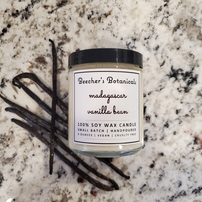 Madagascar Vanilla Bean Soy Candle Madagascar Vanilla Bean Soy Candle