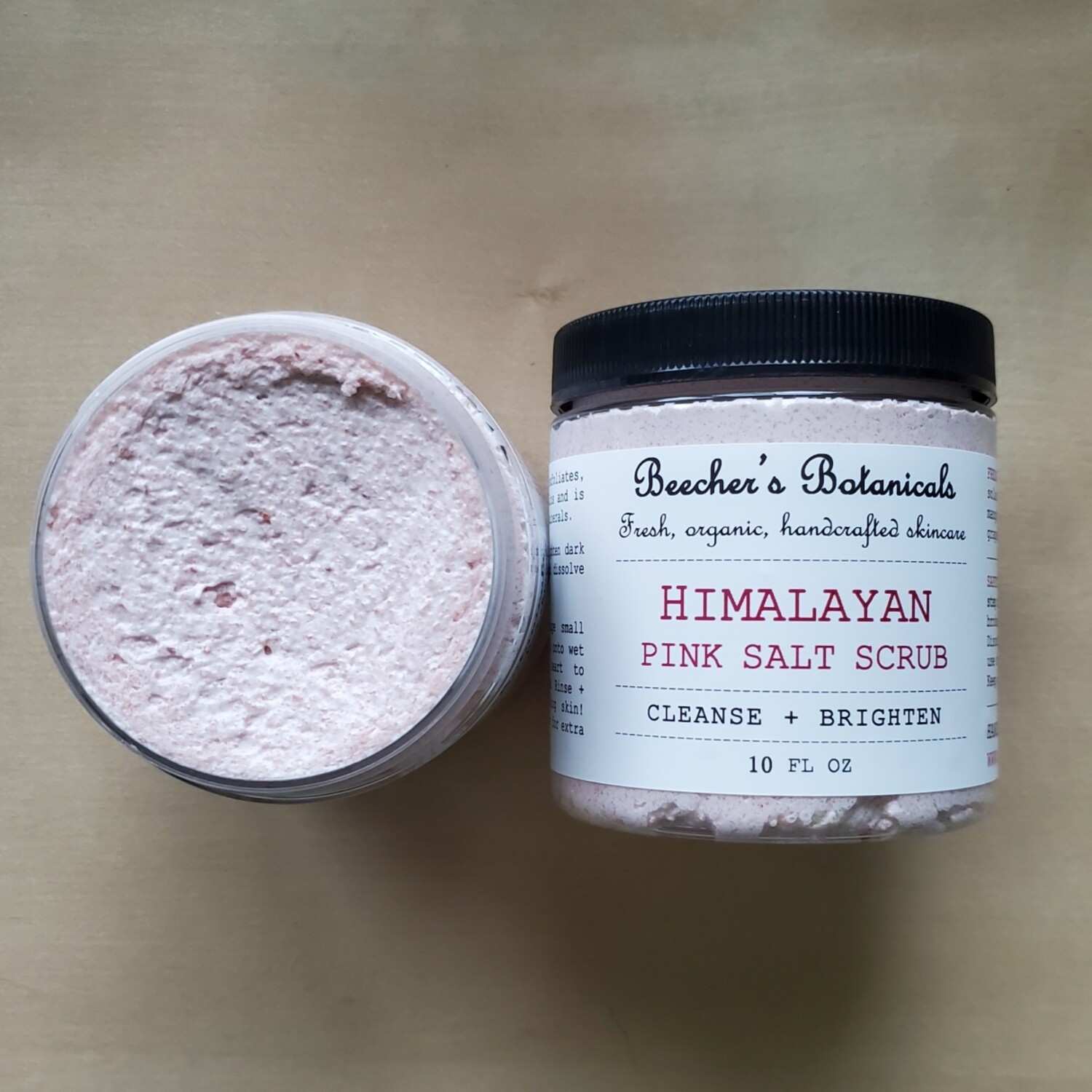 HIMALAYAN PINK SALT SCRUB | Cleanse + Brighten
