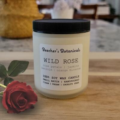 WILD ROSE Soy Candle