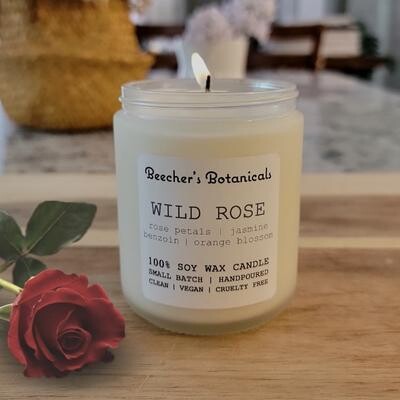 WILD ROSE Soy Candle