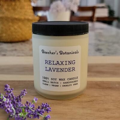 RELAXING LAVENDER Soy Candle