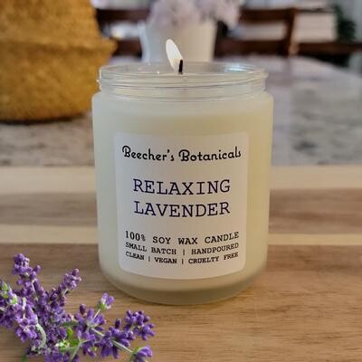 RELAXING LAVENDER Soy Candle