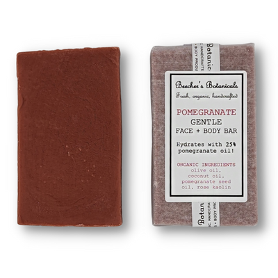 POMEGRANATE SOAP BAR | unscented POMEGRANATE SOAP BAR | unscented