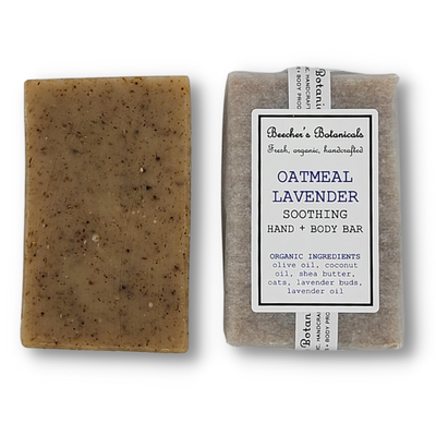 OATMEAL LAVENDER SOAP BAR | soothe, calm, heal