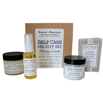 Relaxing Lavender, SELF CARE SPA GIFT SET