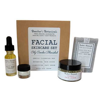 FACE CARE GIFT SET | combo + oily skin types