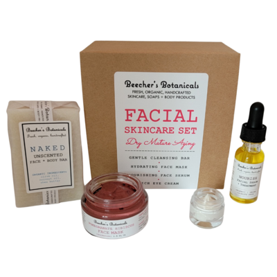 FACE CARE GIFT SET | dry, mature, aging skin types FACE CARE GIFT SET | dry, mature, aging skin types