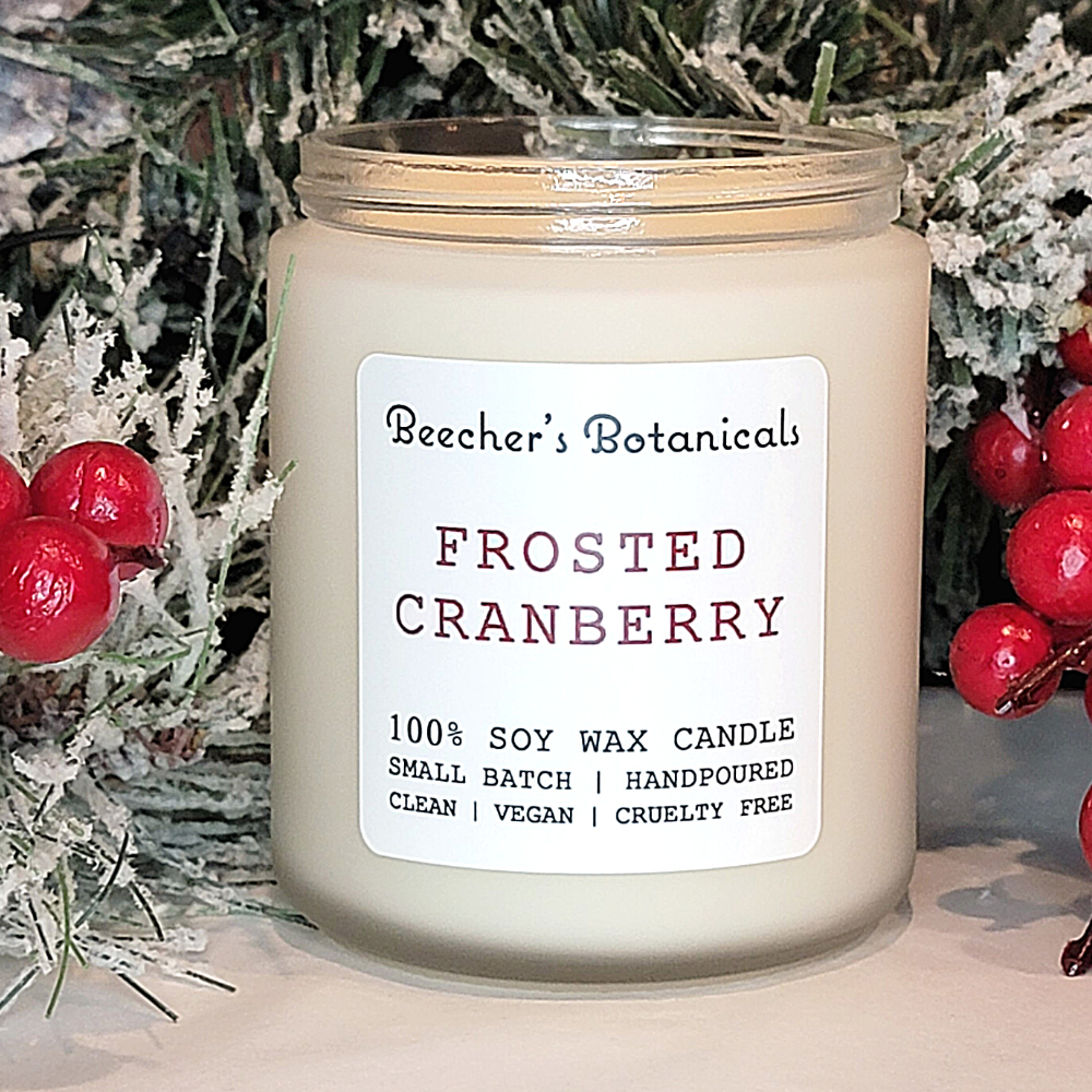 FROSTED CRANBERRY Soy Candle