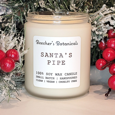 SANTA'S PIPE Soy Candle
