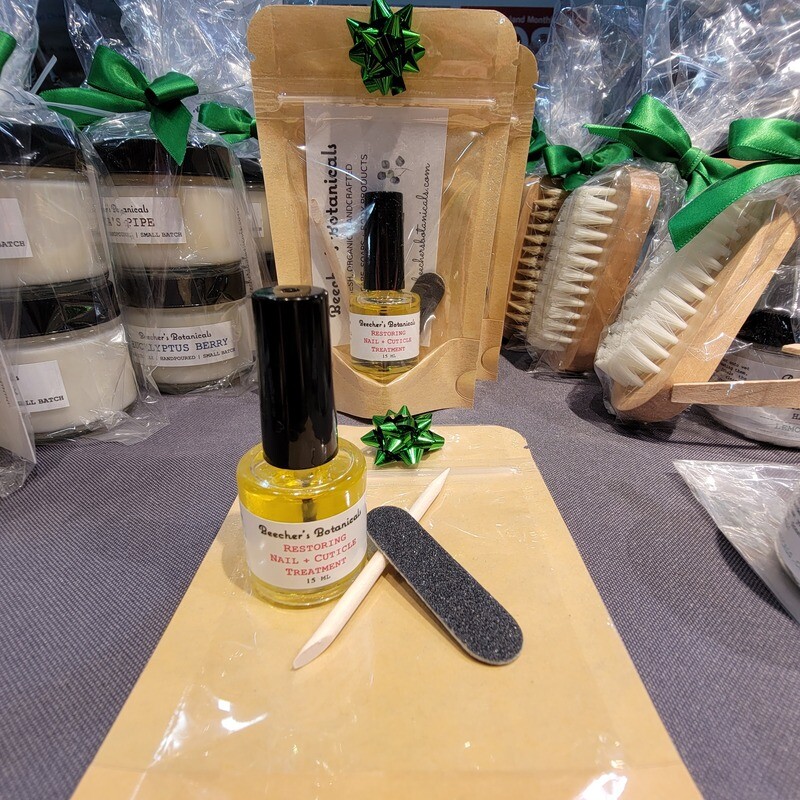 RESTORING NAIL + CUTICLE TREATMENT RESTORING NAIL + CUTICLE TREATMENT