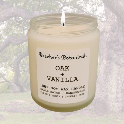 OAK + VANILLA Soy Candle