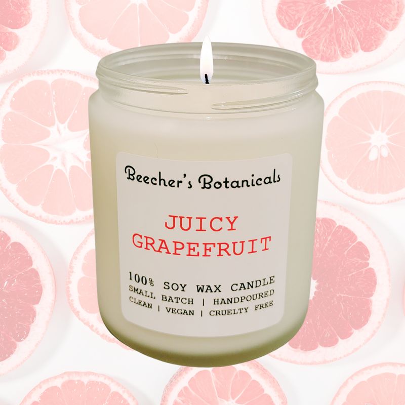 JUICY GRAPEFRUIT Soy Candle